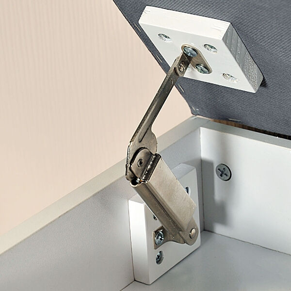 KESPER 1591413 Schuhschrank / Sitzbank, weiß