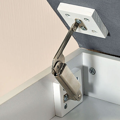 KESPER 1591413 Schuhschrank / Sitzbank, weiß