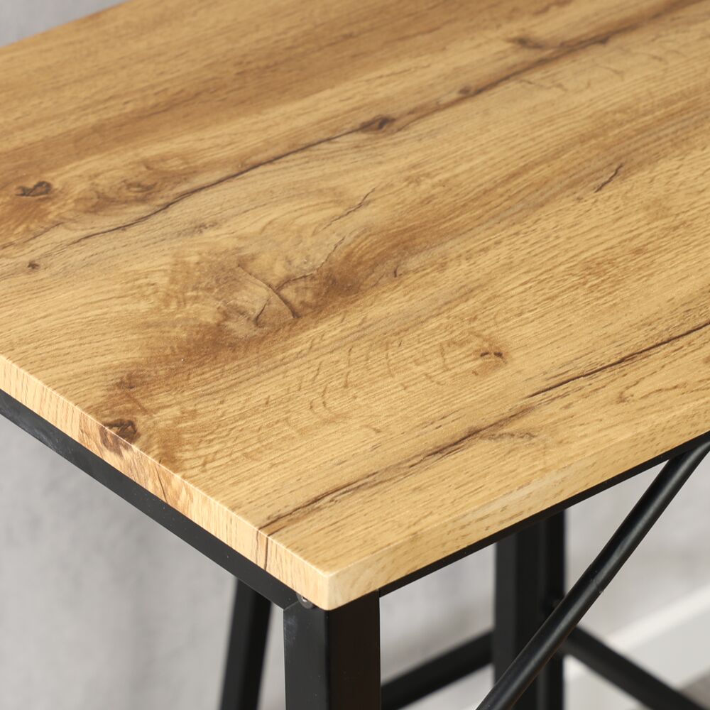 KESPER 1597813 Küchenbar 3tlg., FSC / Tisch mit zwei Hockern
