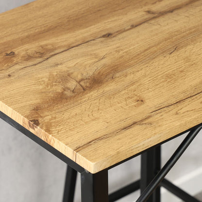 KESPER 1597813 Küchenbar 3tlg., FSC / Tisch mit zwei Hockern