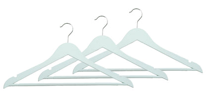 KESPER 16882 Formkleiderbügel, 3er Pack, hellblau, Kunststoff