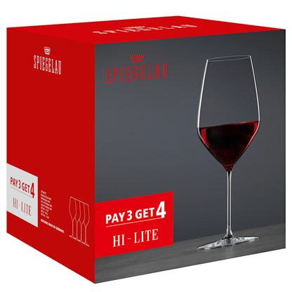 SPIEGELAU 1750477 HI-LITE Bordeauxglas VORTEILSSET - KAUF 4 ZAHL 3 – Bild 5