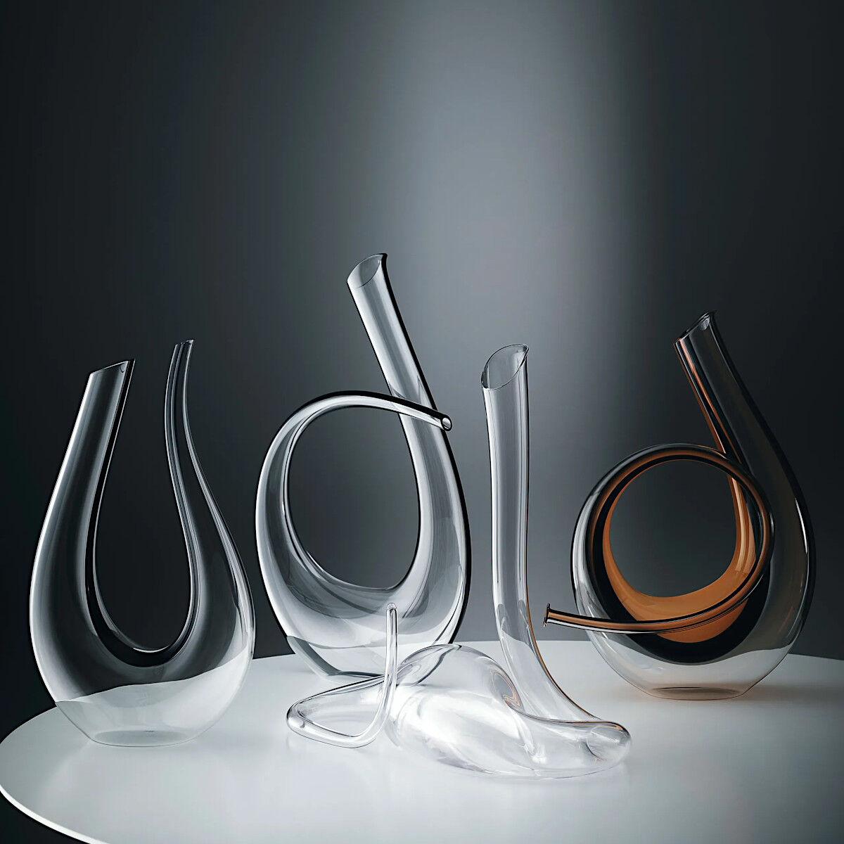 RIEDEL 1756/13 Dekanter AMADEO 750 ml Kristallglas, handgefertigt, Design-Dekanter – Bild 10
