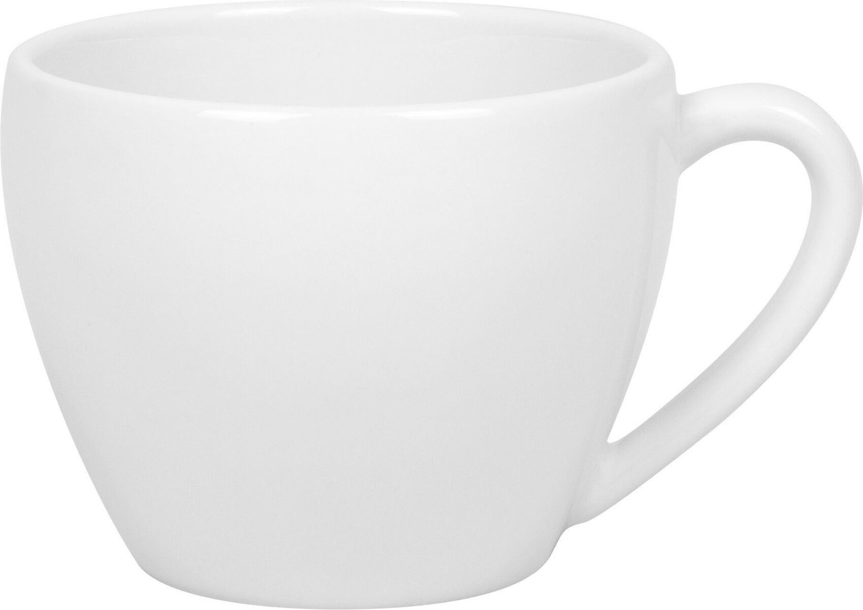 10er SET KÖNITZ Coffee Bar FIVE Obertasse 330 ml, weiß, mit BM – Bild 2