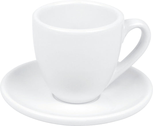 KÖNITZ Coffee Bar Espressotasse mit Untertasse 75 ml, weiß