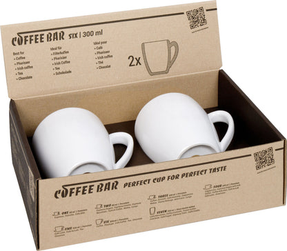 KÖNITZ 2er Set Coffee Bar SIX Kaffeebecher 300 ml im Geschenkkarton – Bild 5