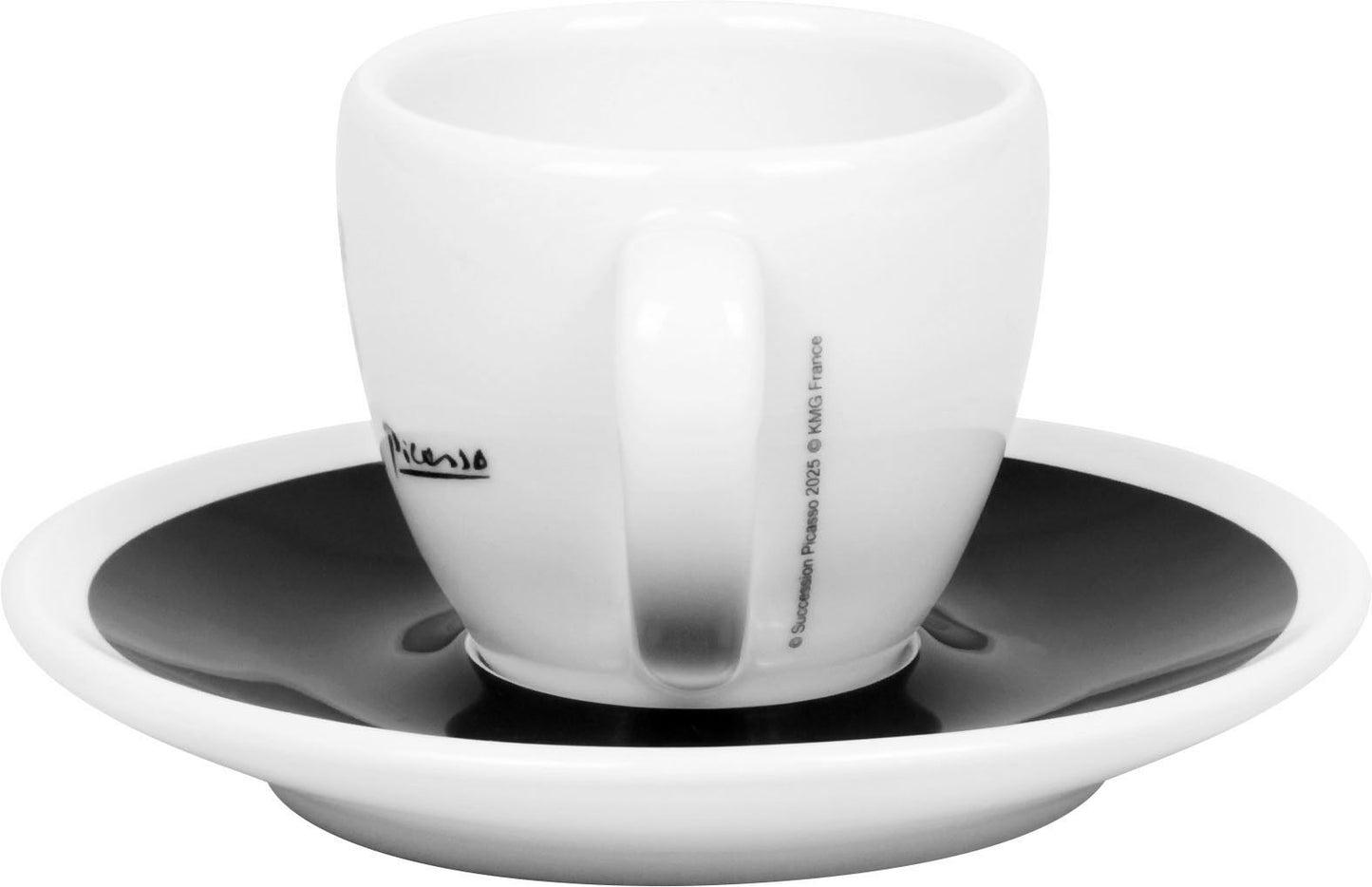 KÖNITZ 2er Set Coffee Bar ONE Picasso Espressotasse mit Untertasse 50 ml im Geschenkkarton – Bild 3