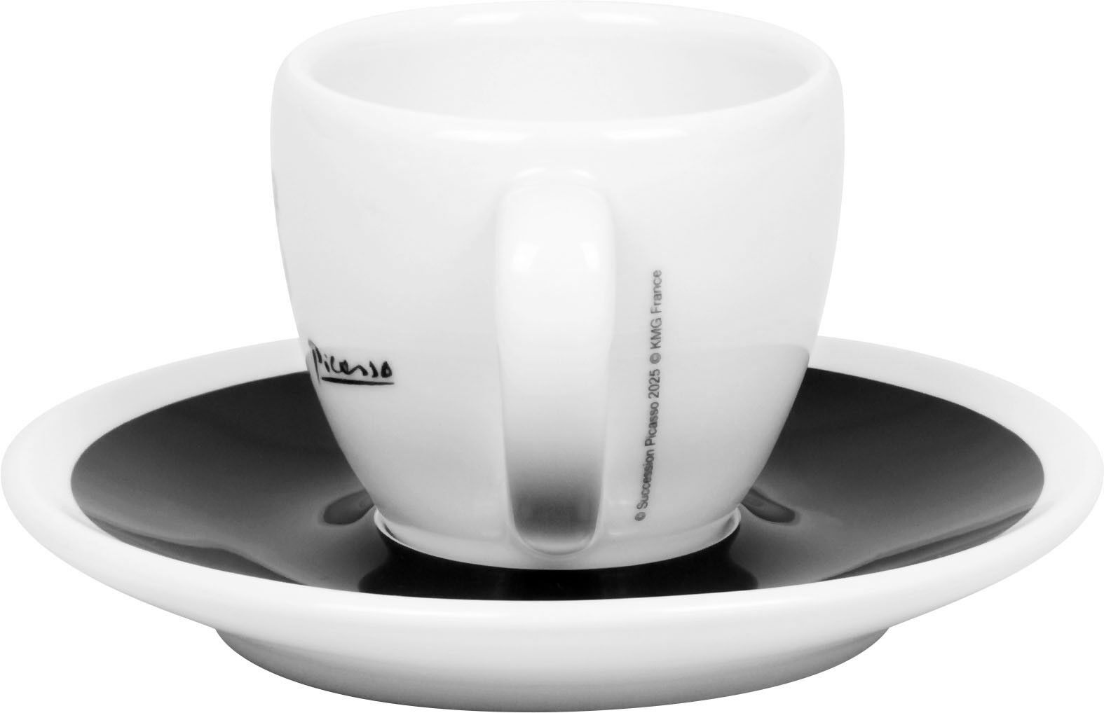 KÖNITZ 2er Set Coffee Bar ONE Picasso Espressotasse mit Untertasse 50 ml im Geschenkkarton – Bild 3