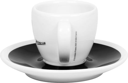 KÖNITZ 2er Set Coffee Bar ONE Picasso Espressotasse mit Untertasse 50 ml im Geschenkkarton – Bild 3