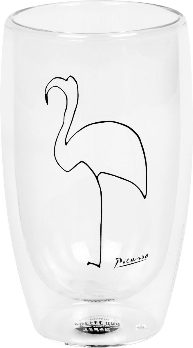 KÖNITZ 2er Set Coffee Bar SEVEN Picasso Kaffeeglas 350 ml im Geschenkkarton – Bild 2