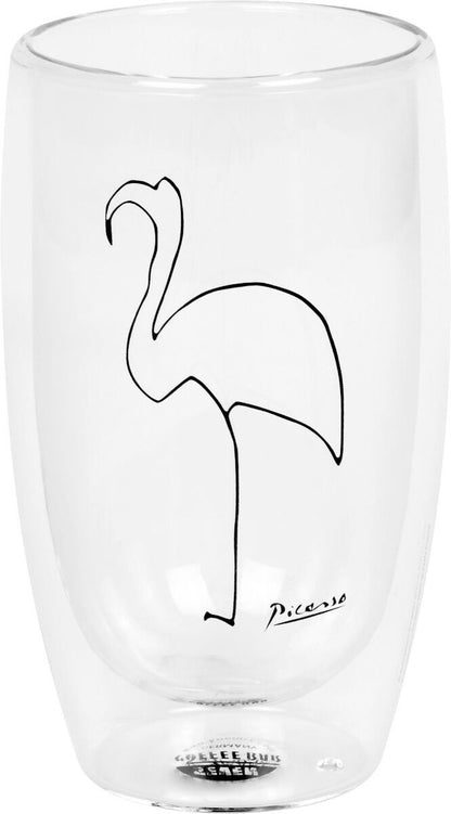 KÖNITZ 2er Set Coffee Bar SEVEN Picasso Kaffeeglas 350 ml im Geschenkkarton – Bild 2