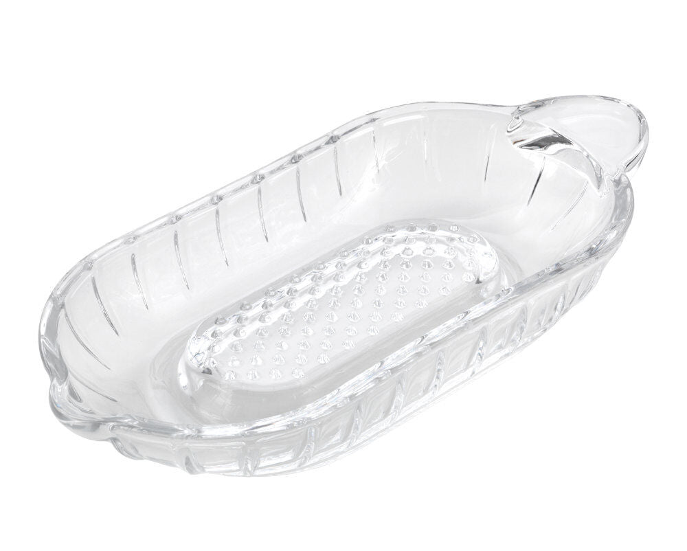 METALTEX 184565000 Apfelreibe aus Glas 21 x 9,5 x 3,5 cm / Küchenreibe