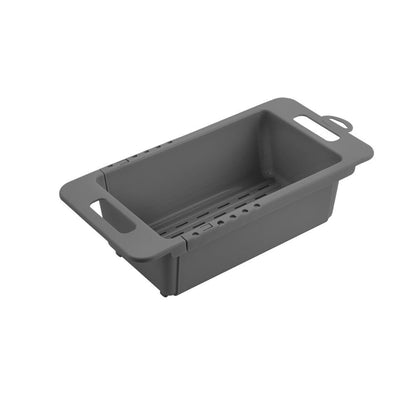 METALTEX 185020001 Drain-Flex Spülkorb ausziehbar aus Kunststoff - Abtropfbecken, Tropfteil