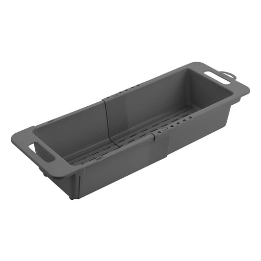 METALTEX 185020001 Drain-Flex Spülkorb ausziehbar aus Kunststoff - Abtropfbecken, Tropfteil