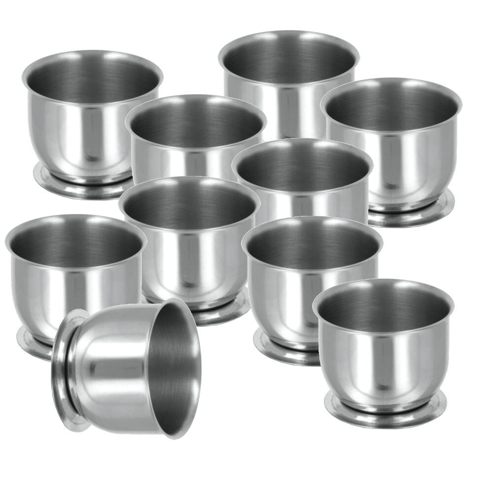 10er SET METALTEX 185307010 Eierbecher, Inox