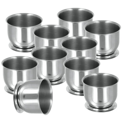 10er SET METALTEX 185307010 Eierbecher, Inox