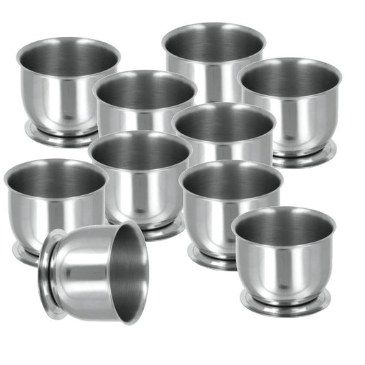 10er SET METALTEX 185307010 Eierbecher, Inox