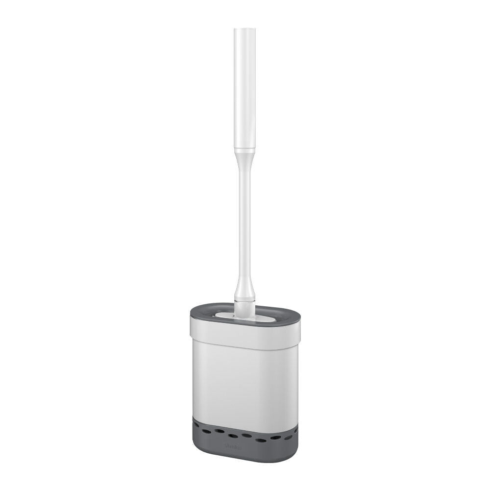 METALTEX 185518000 Cleany WC-Bürste flach, weiß/grau
