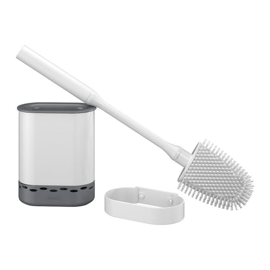 METALTEX 185518000 Cleany WC-Bürste flach, weiß/grau
