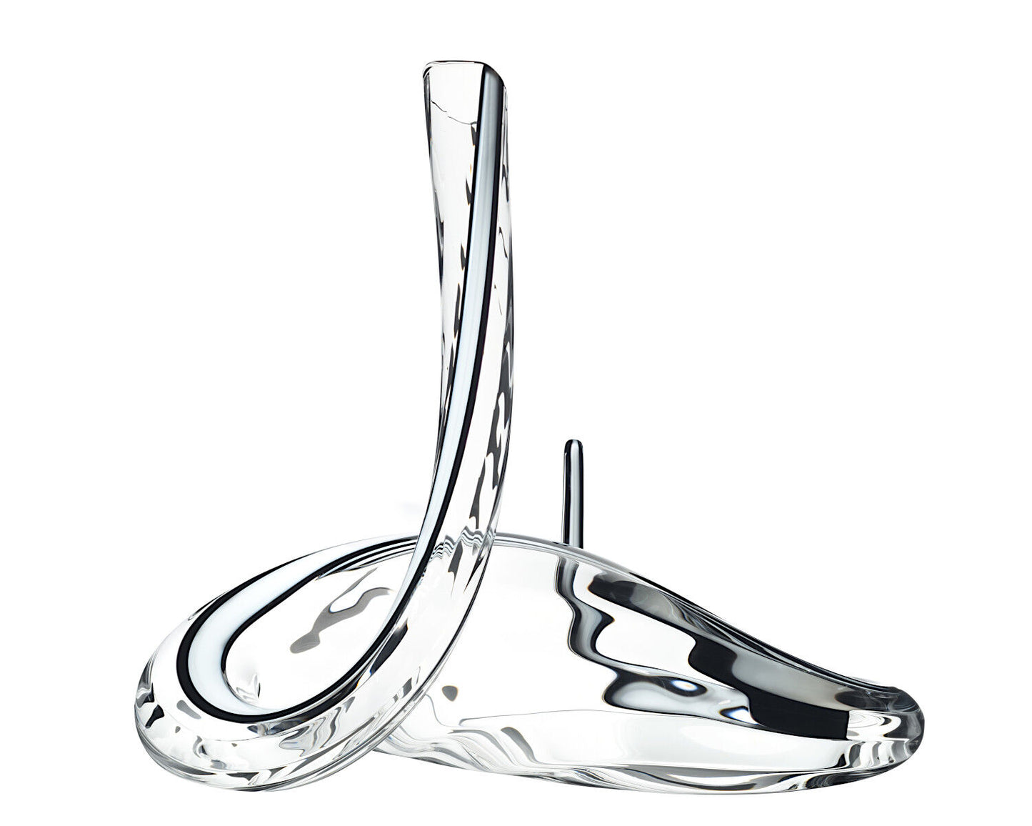 RIEDEL 1950/00 Dekanter MAMBA Fatto A Mano schwarz-weiß-schwarz / Design-Dekanter