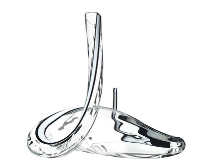 RIEDEL 1950/00 Dekanter MAMBA Fatto A Mano schwarz-weiß-schwarz / Design-Dekanter