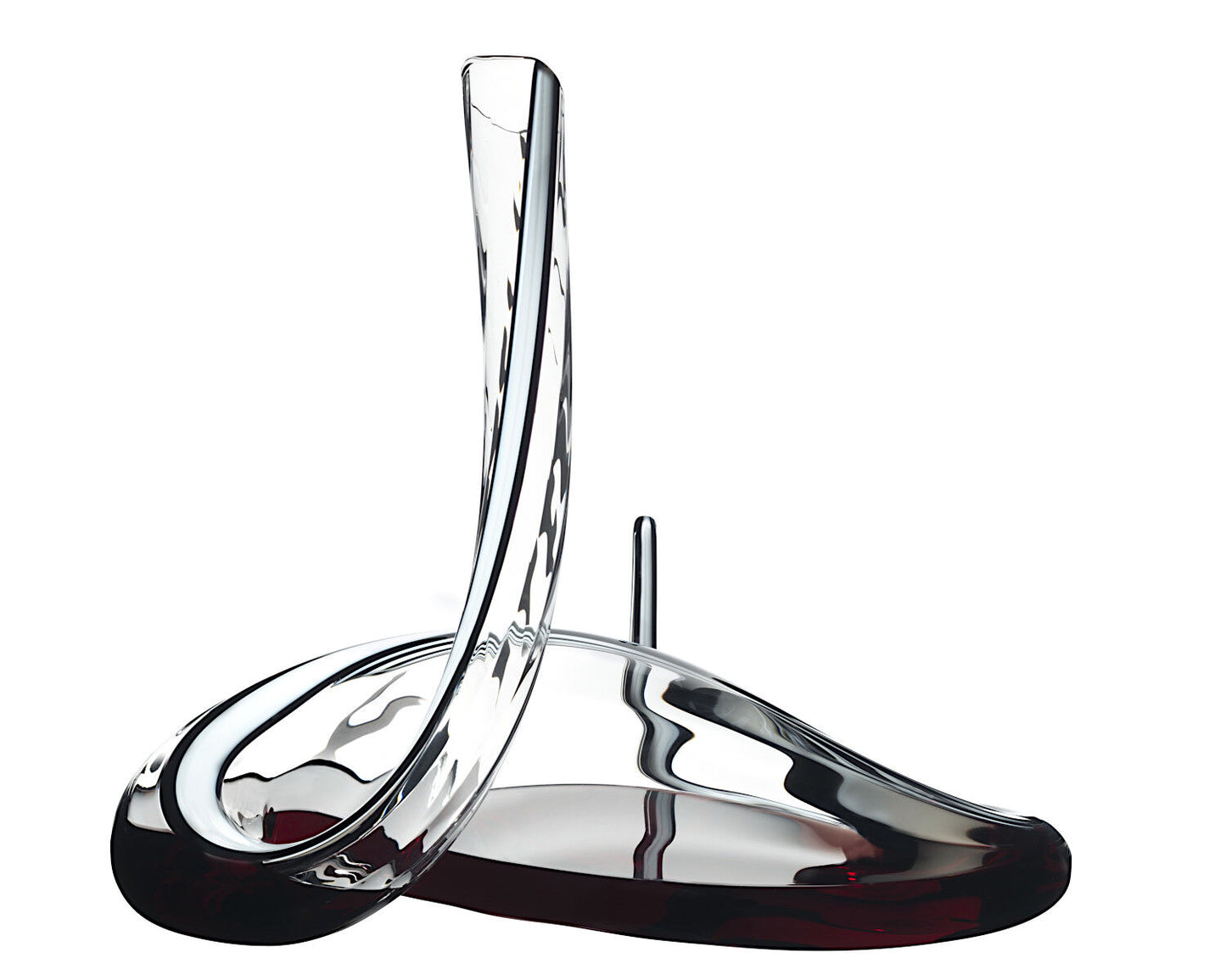 RIEDEL 1950/00 Dekanter MAMBA Fatto A Mano schwarz-weiß-schwarz / Design-Dekanter – Bild 3