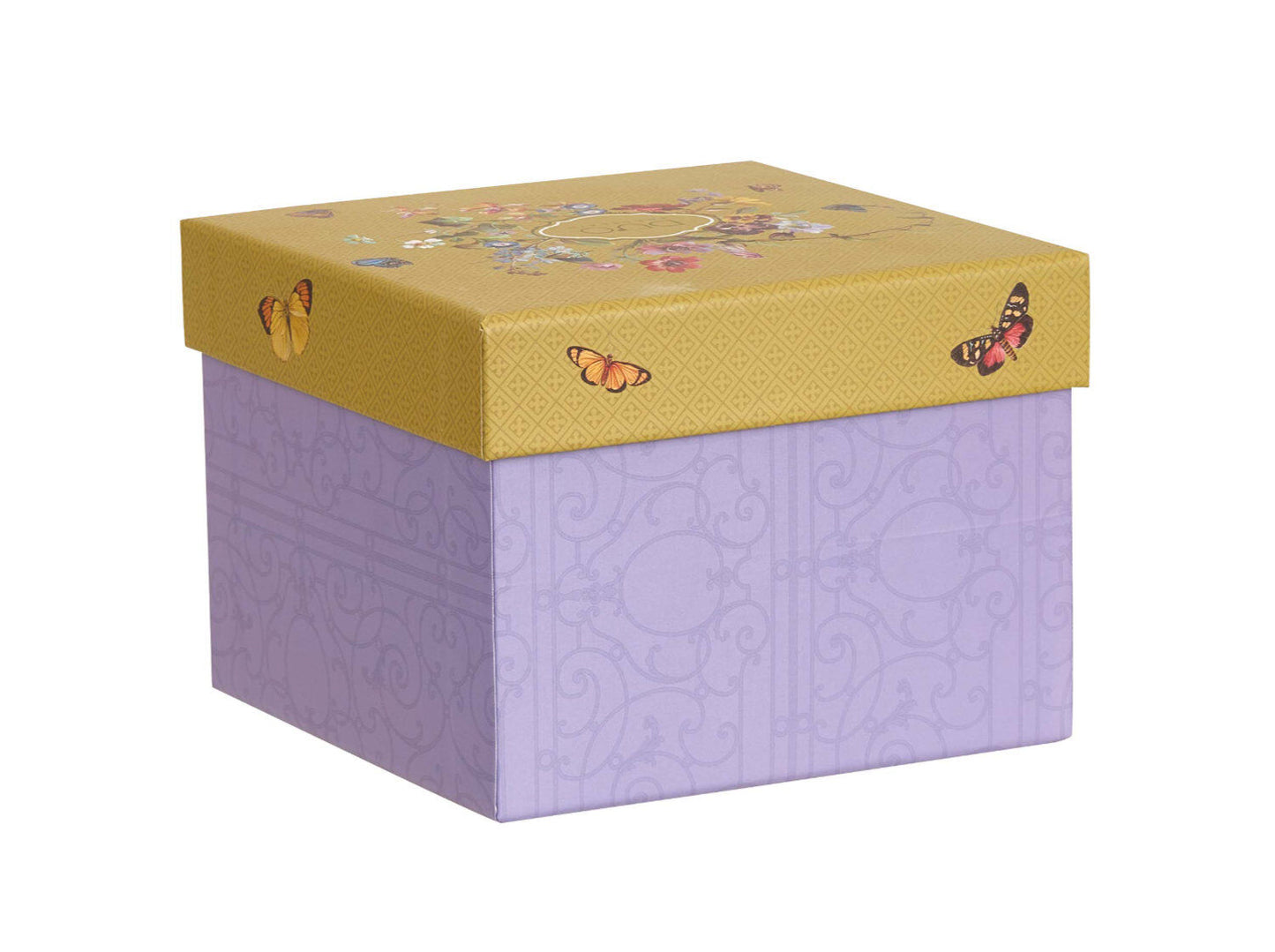 DUO 2er-Set Espressotassen FLORAL RHAPSODY, 90 ml mit Untertassen, New Bone China Porzellan