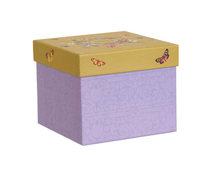 DUO 2er-Set Tassen FLORAL RHAPSODY, 270 ml mit Untertassen, New Bone China Porzellan