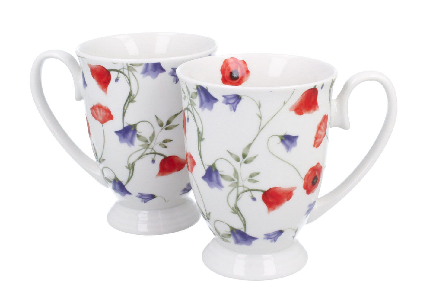 DUO 2er-Set Becher ANGELA mit Fuß, 340 ml, New Bone China Porzellan, in Geschenkbox – Bild 2
