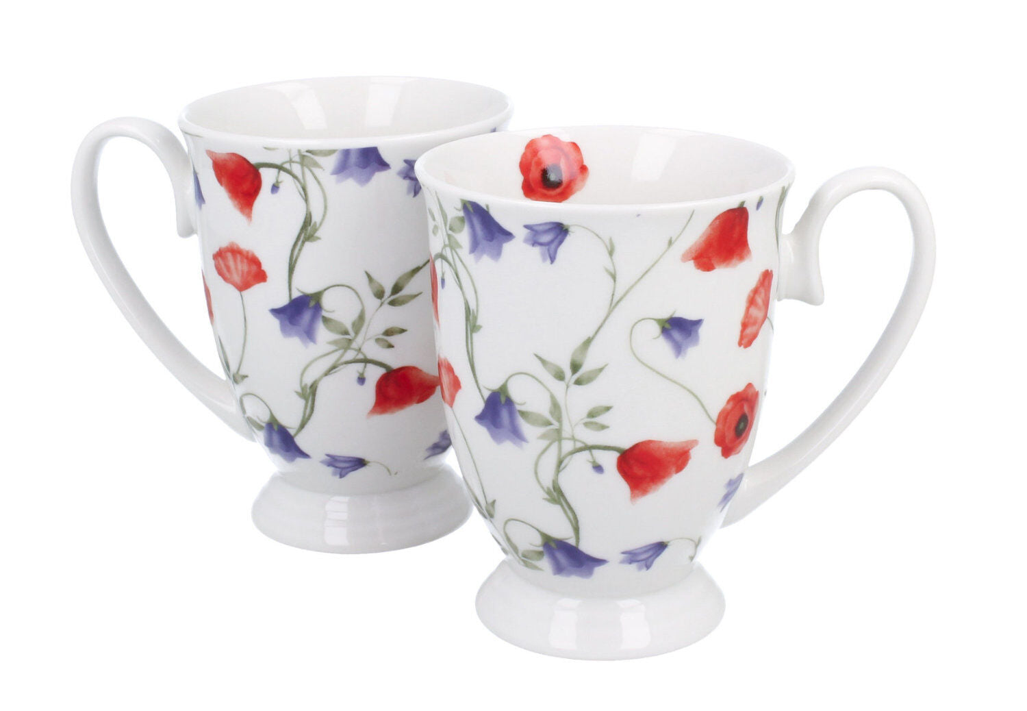 DUO 2er-Set Becher ANGELA mit Fuß, 340 ml, New Bone China Porzellan, in Geschenkbox – Bild 2