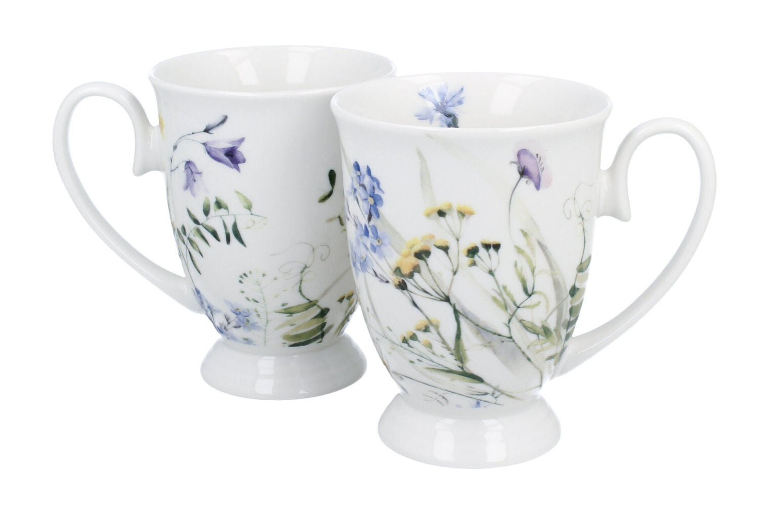 DUO 2er-Set Becher MELODY mit Fuß, 340 ml, New Bone China Porzellan, in Geschenkbox – Bild 2