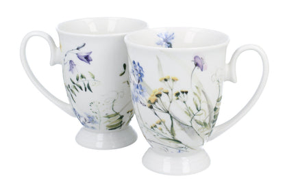 DUO 2er-Set Becher MELODY mit Fuß, 340 ml, New Bone China Porzellan, in Geschenkbox – Bild 2