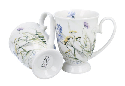 DUO 2er-Set Becher MELODY mit Fuß, 340 ml, New Bone China Porzellan, in Geschenkbox – Bild 3