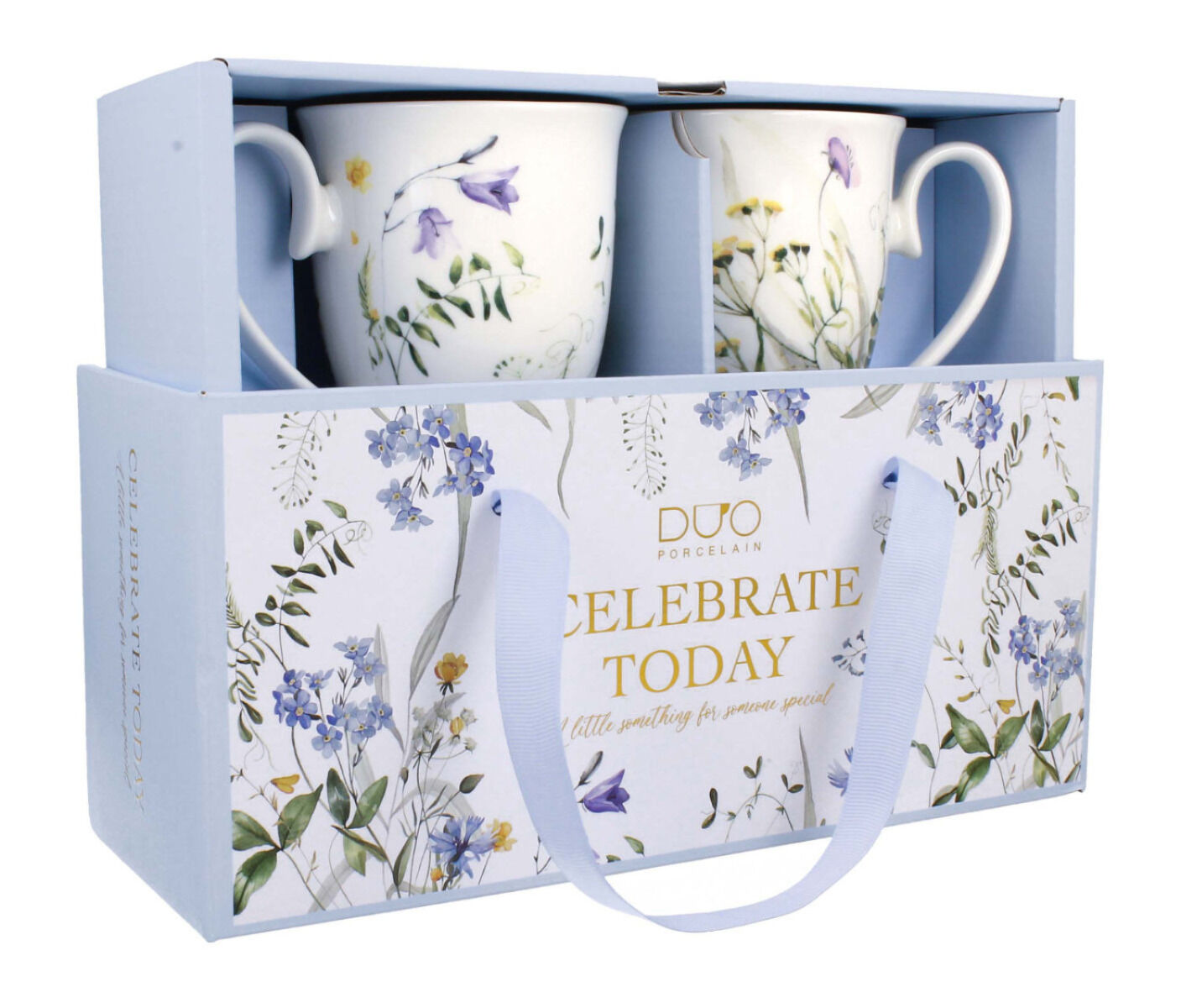 DUO 2er-Set Becher MELODY mit Fuß, 340 ml, New Bone China Porzellan, in Geschenkbox – Bild 7