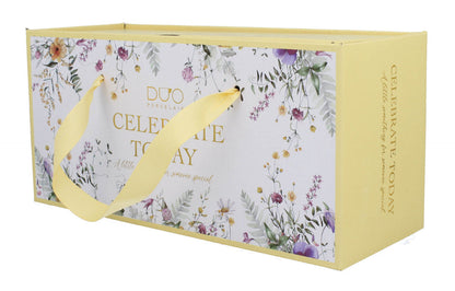 DUO 2er-Set Becher PANSY mit Fuß, 340 ml, New Bone China Porzellan, in Geschenkbox – Bild 6