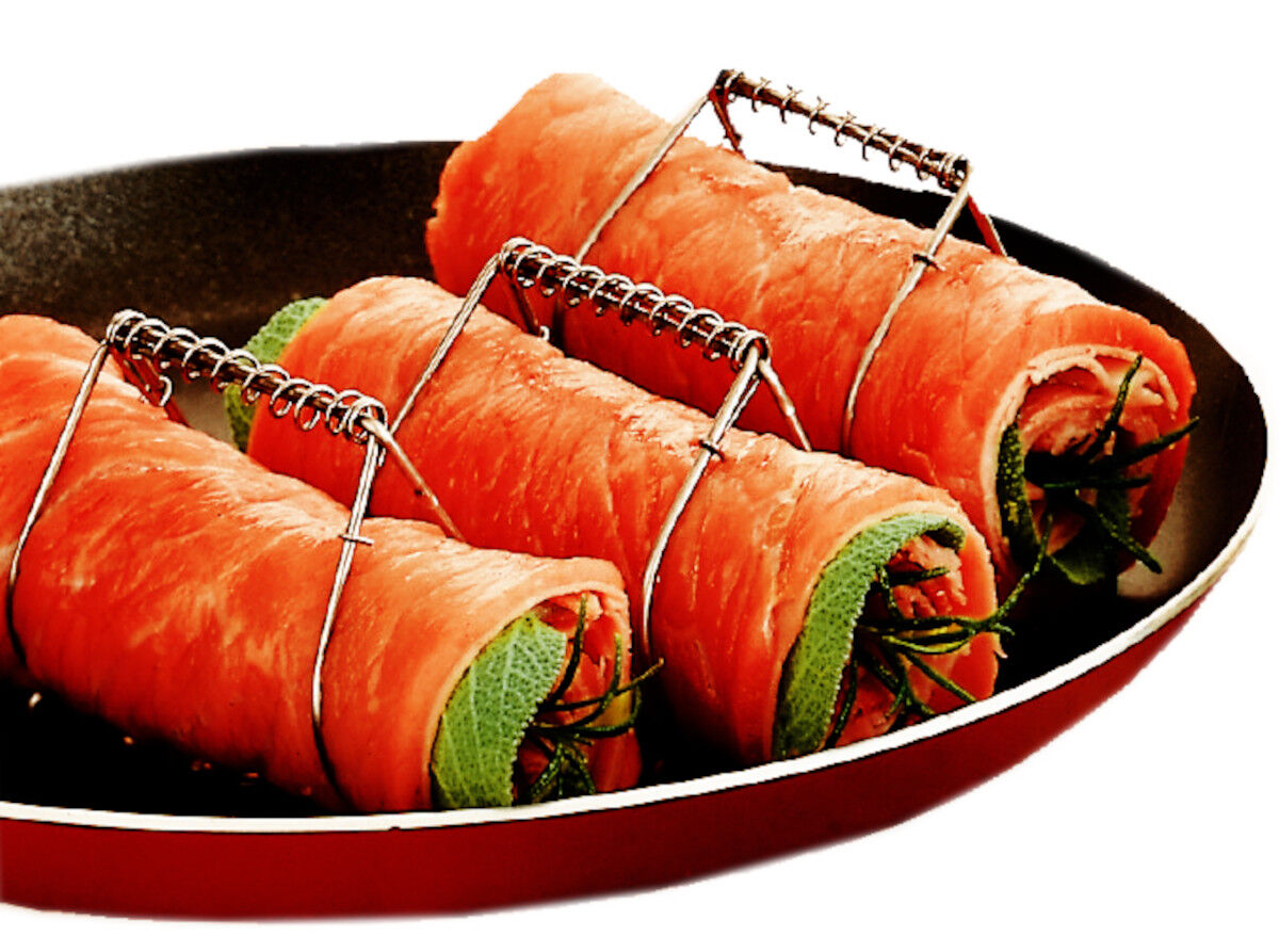 Metaltex 200450010 Rouladenklammern 4er-Set