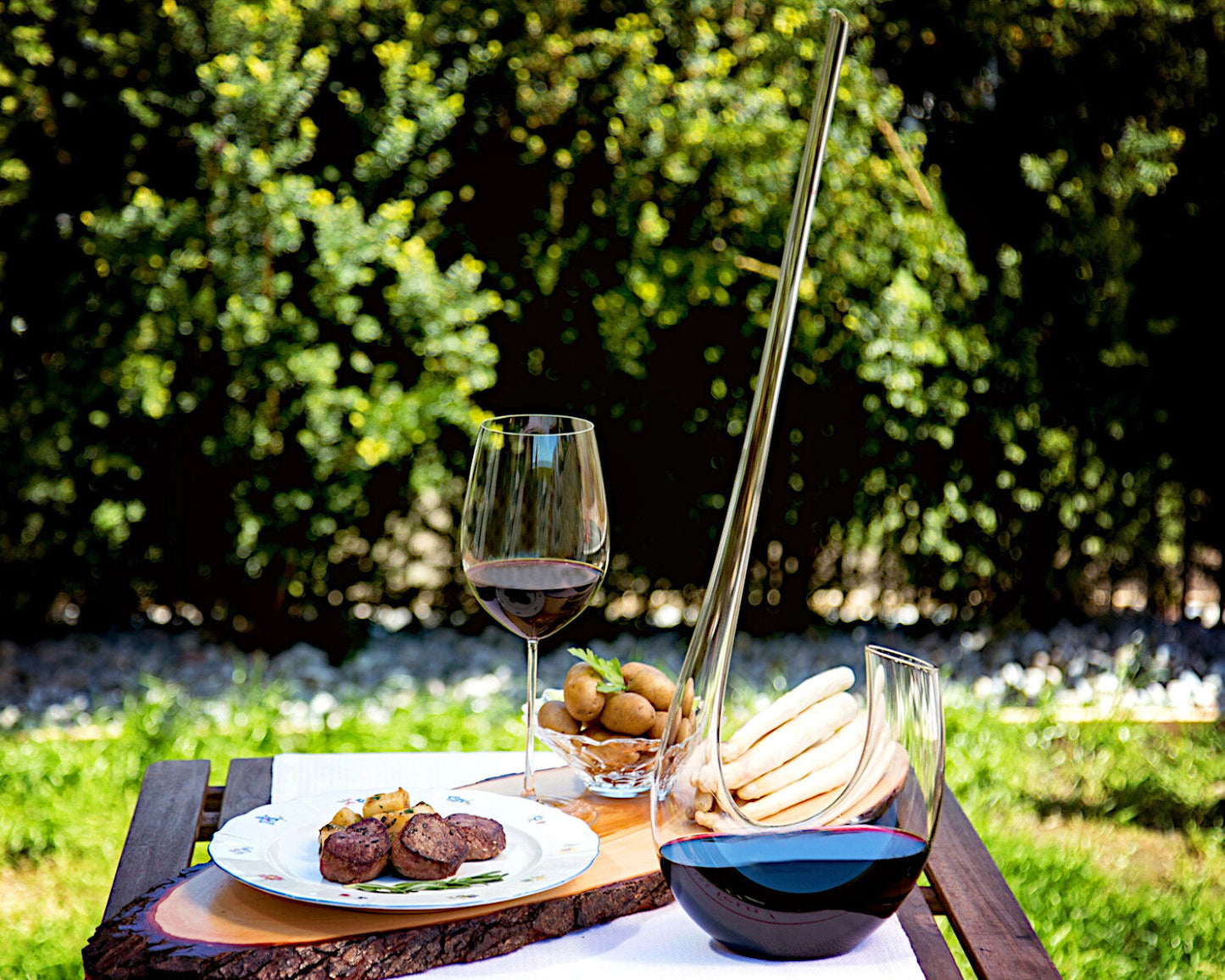 RIEDEL 2007/02 Dekanter SWAN aus Kristallglas, handgefertigt, Design-Dekanter – Bild 7