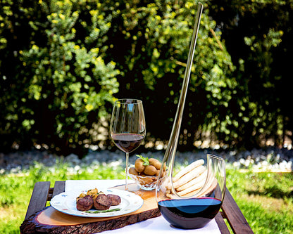 RIEDEL 2007/02S1 WINEWINGS Dekanter aus Kristallglas, handgefertigt, Design-Dekanter – Bild 7