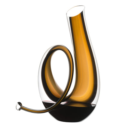 RIEDEL 2014/02 HORN Dekanter aus Kristallglas, hangefertigt / Design-Dekanter – Bild 4