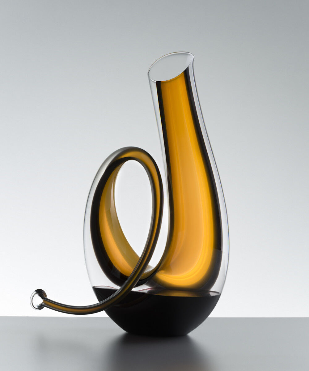 RIEDEL 2014/02 HORN Dekanter aus Kristallglas, hangefertigt / Design-Dekanter – Bild 6