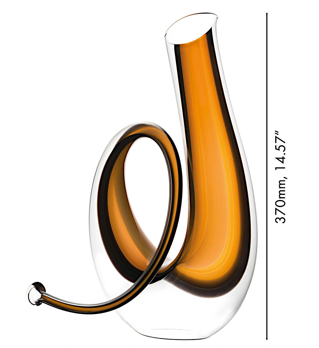 RIEDEL 2014/02 HORN Dekanter aus Kristallglas, hangefertigt / Design-Dekanter – Bild 2