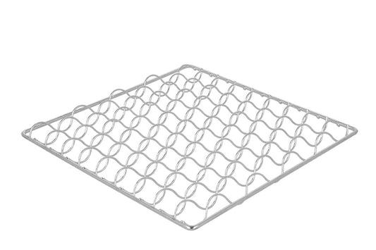 METALTEX Spiraltopfuntersatz 18 x 18 cm, verzinnt / Topfuntersetzer