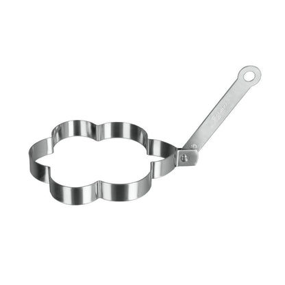 METALTEX Spiegeleierformer 3 Motive im SET / Spiegelei - Formen Kreis, Herz, Blume