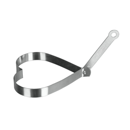 METALTEX Spiegeleierformer 3 Motive im SET / Spiegelei - Formen Kreis, Herz, Blume