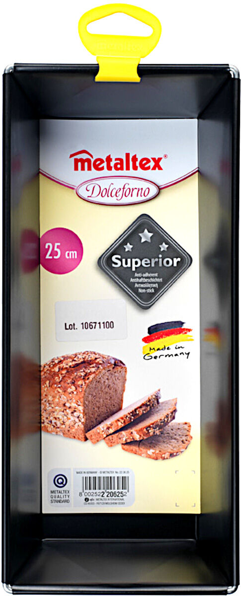 METALTEX 220625038 Superior Kastenform 25 cm, antihaft