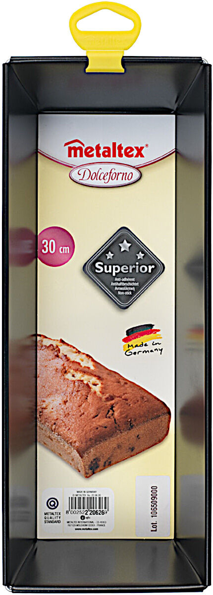 METALTEX 220626038 Superior Kastenform 30 cm, antihaft