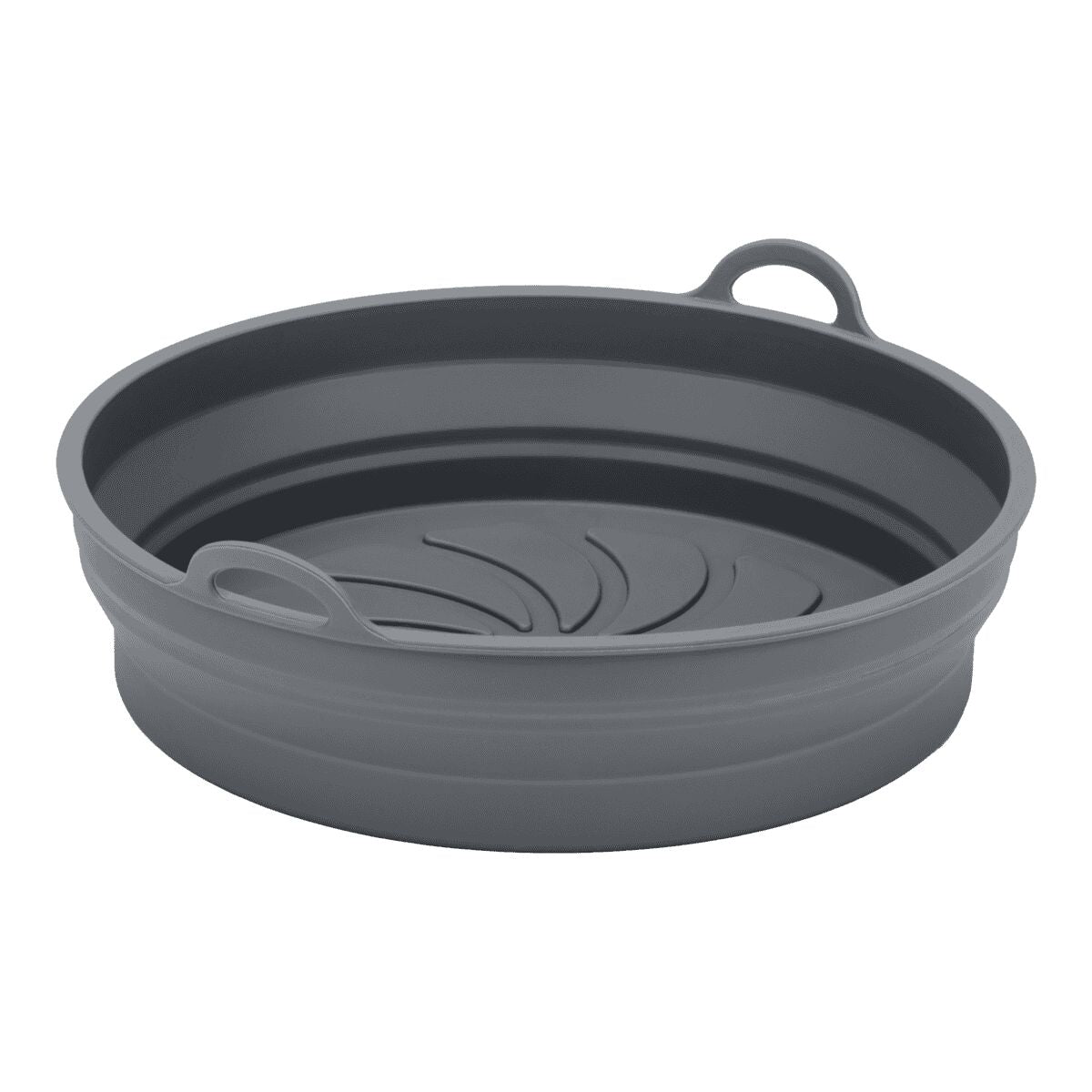 METALTEX 222194000 Faltbarer Silikonkorb für Airfryer Ø 20 cm, geeignet für Heißluftfritteuse, Mikrowelle und Ofen