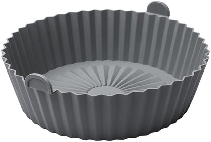 METALTEX 222195000 Silikonkorb für Airfryer Ø 20 cm, geeignet für Heißluftfritteuse, Mikrowelle und Ofen