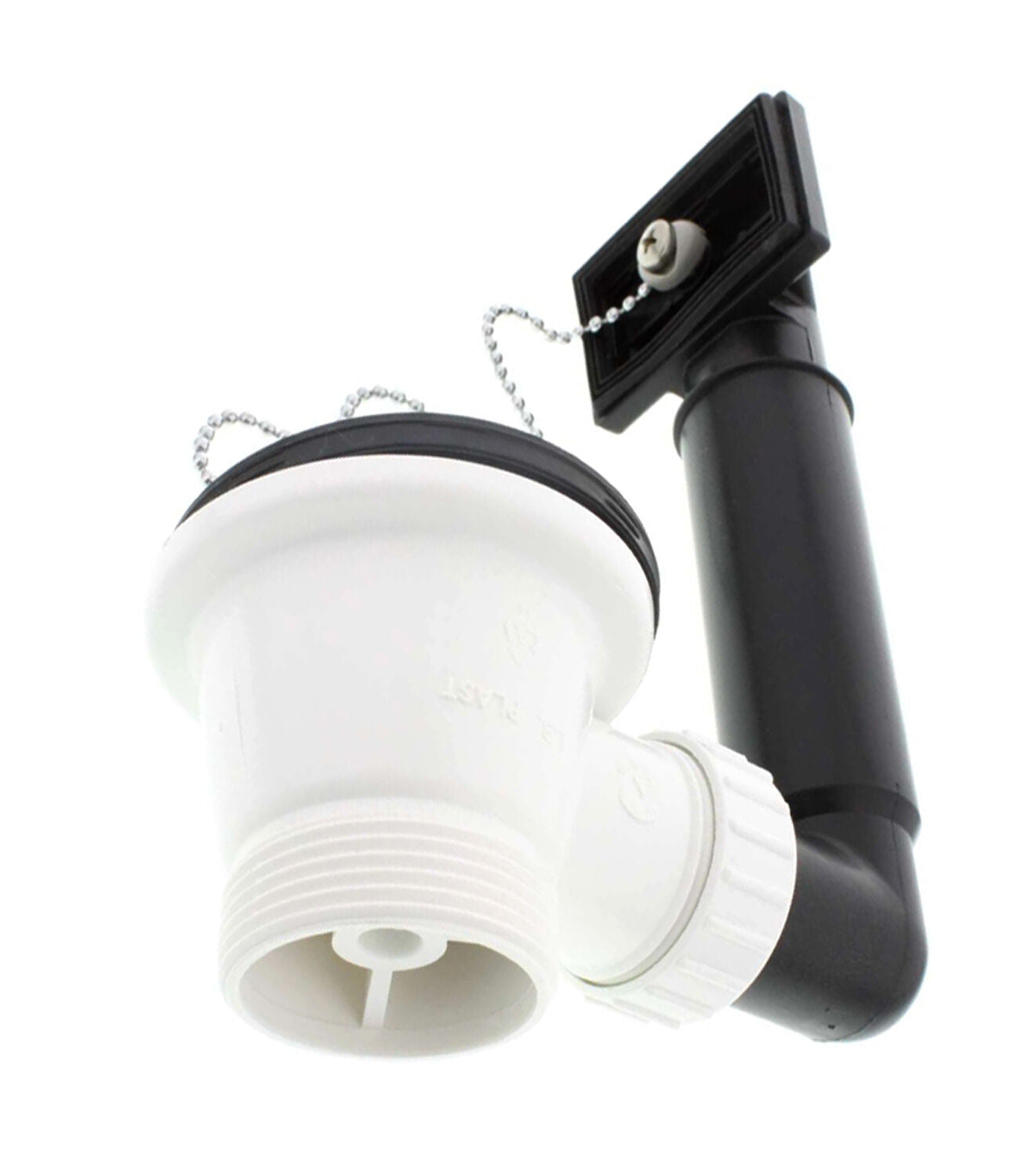 BLANCO 222458 Ablaufgarnitur 1 x 1,5 Zoll Stopfen mit Überlauf eckig / Ersatzteil – Bild 2
