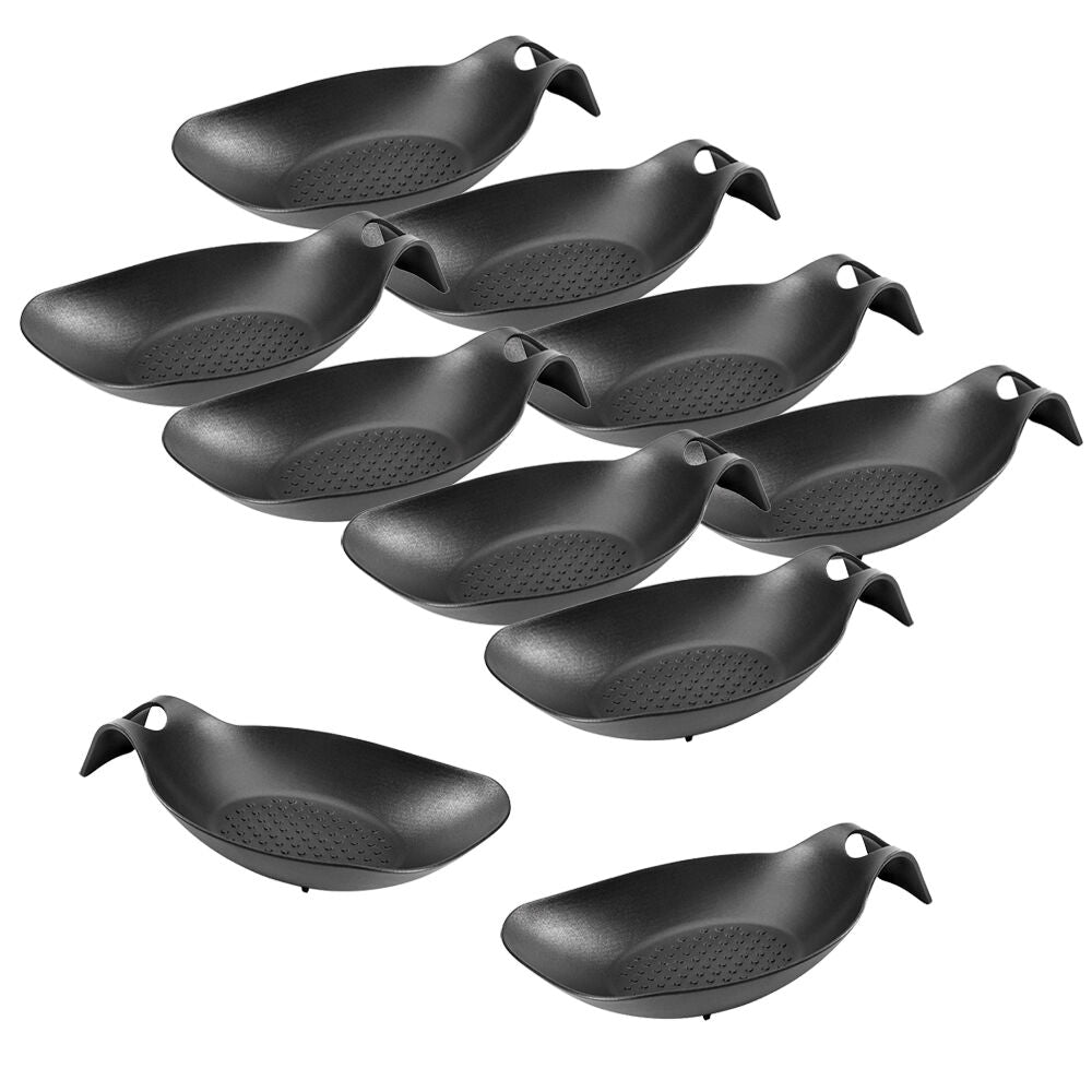 10er SET Metaltex 230000000 Kochlöffelablage -Splashy- aus Polypropylen / Löffel-Ablage